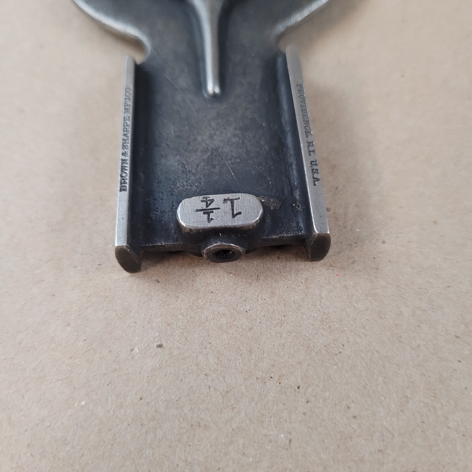 Brown & Sharpe Mfg Co Fixed Caliper Snap Gauge 1 1/4" Antique Machine Tool USA