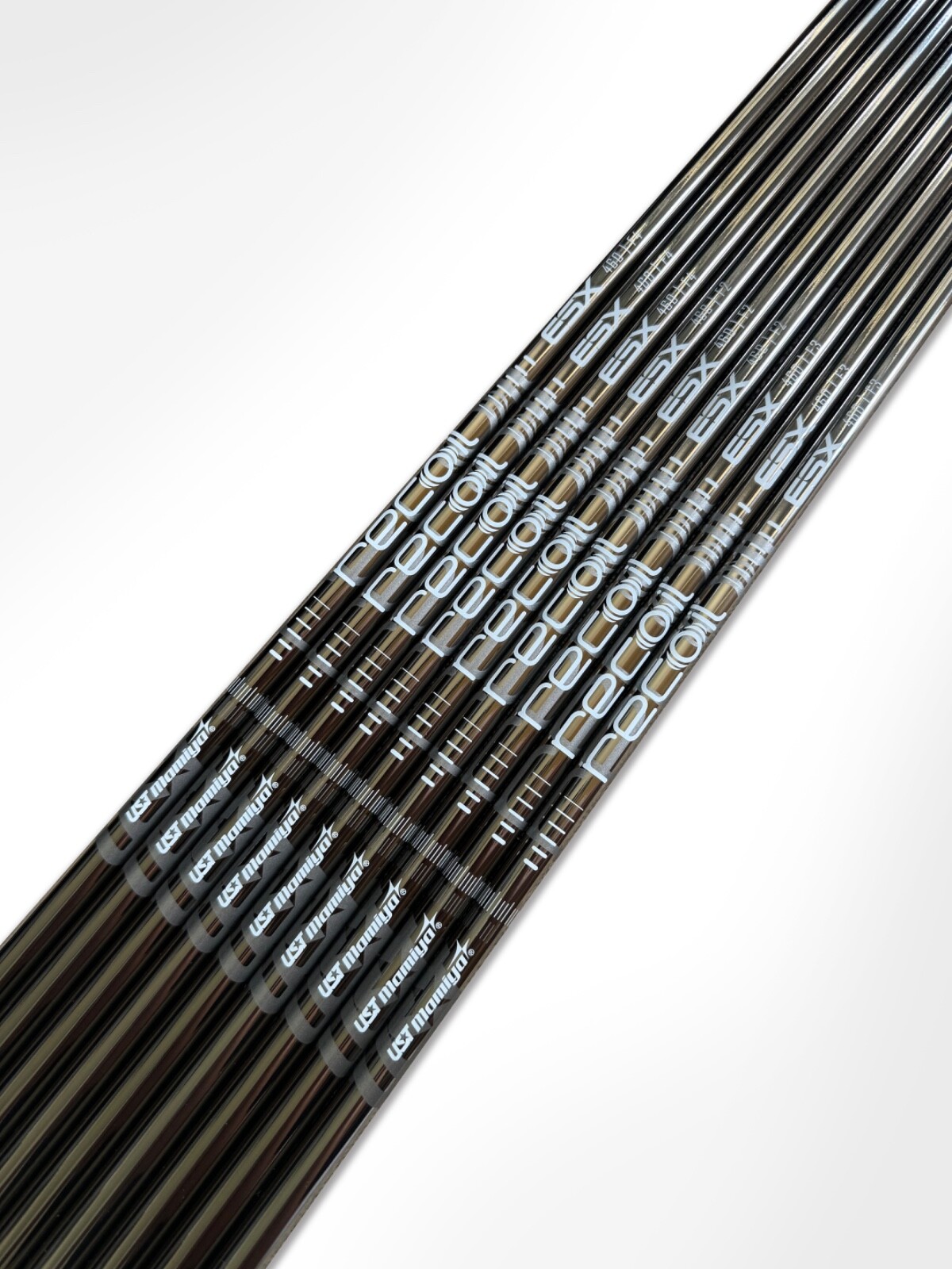 NEW UST Mamiya Recoil ESX 460 Iron Shafts (F2, F3, and F4) .370" - Choose Qty.