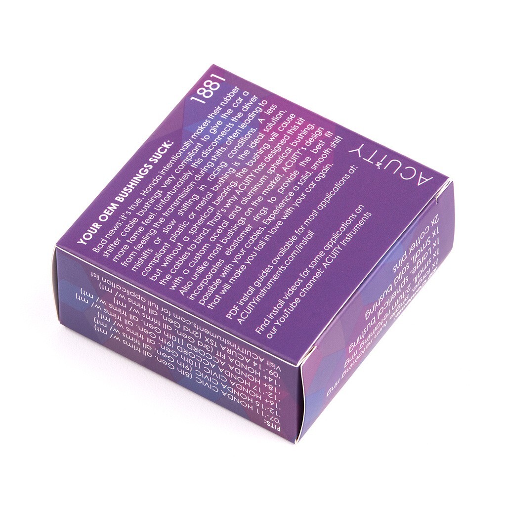 ACUITY Shift Linkage Bushing Upgrade for 2007-15 Honda Civic Si / 12-15 Civic