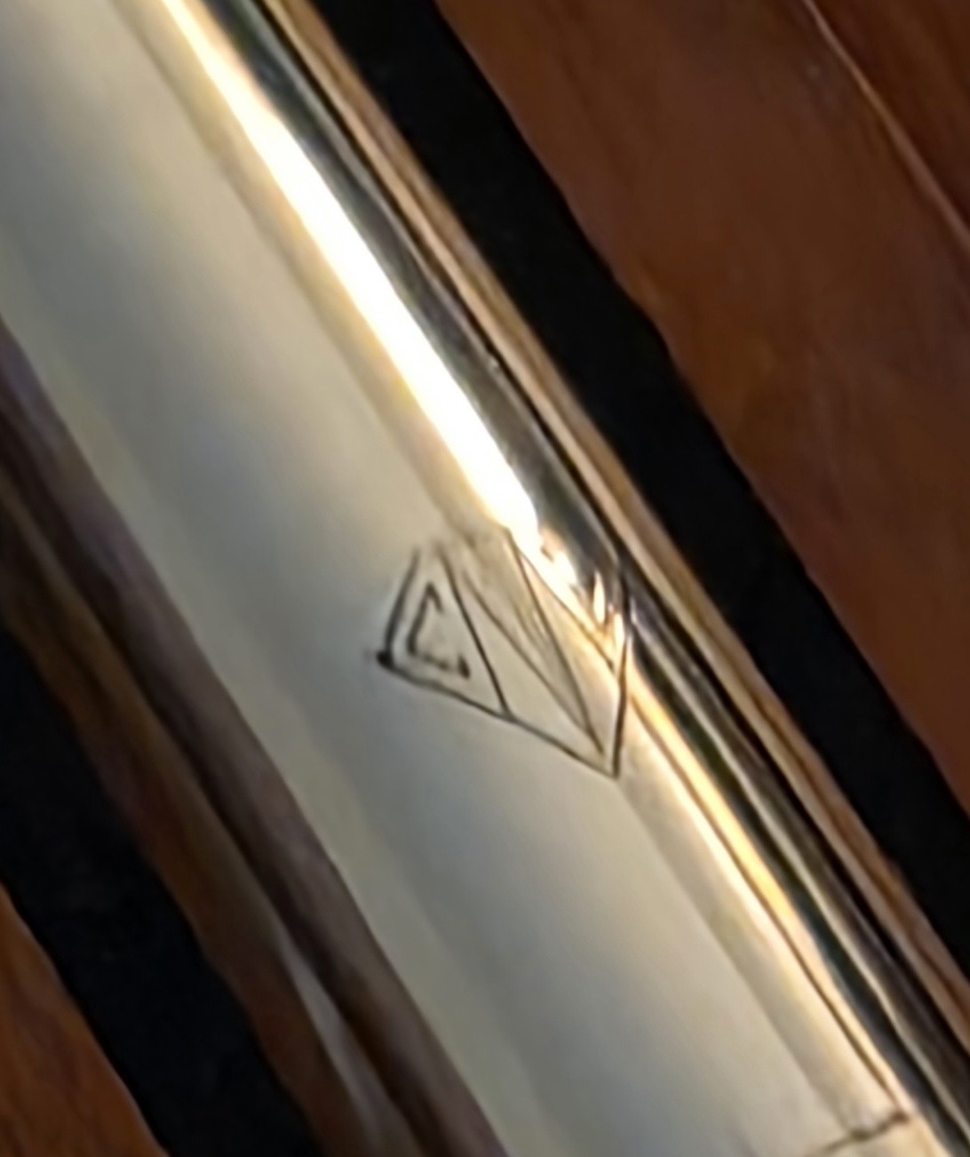 Chris McKenna Sterling Silver Flute Headjoint Engraved Lip .014 Thinwall