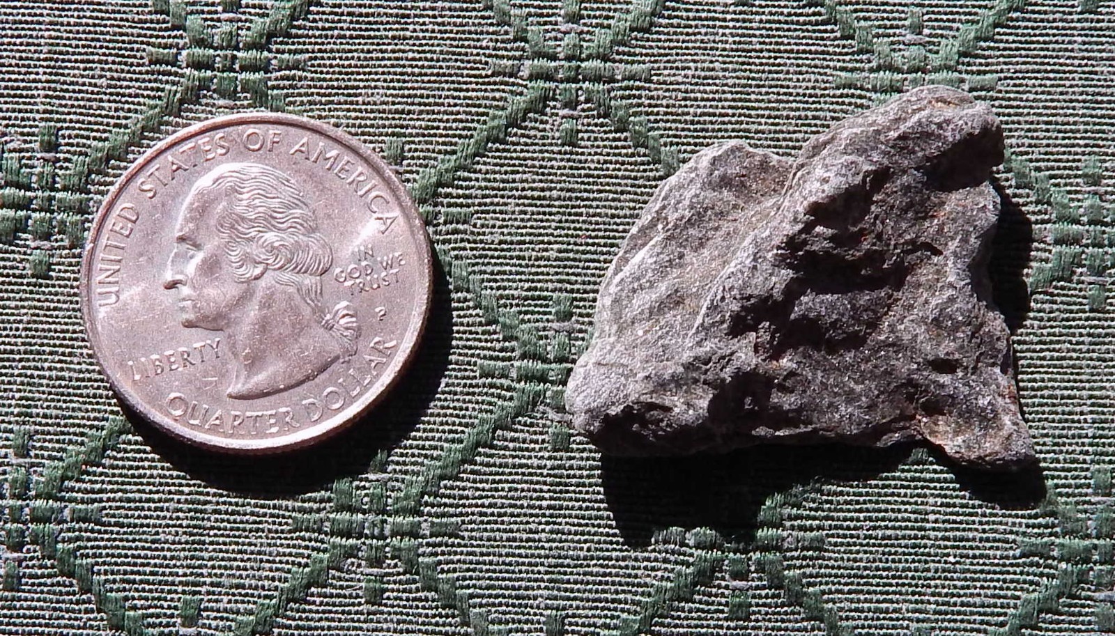 GOLD ORE SPECIMAN COLLECTED FROM THE HOMESTAKE MINE LEAD SD VISIBLE GOLD SPOTS