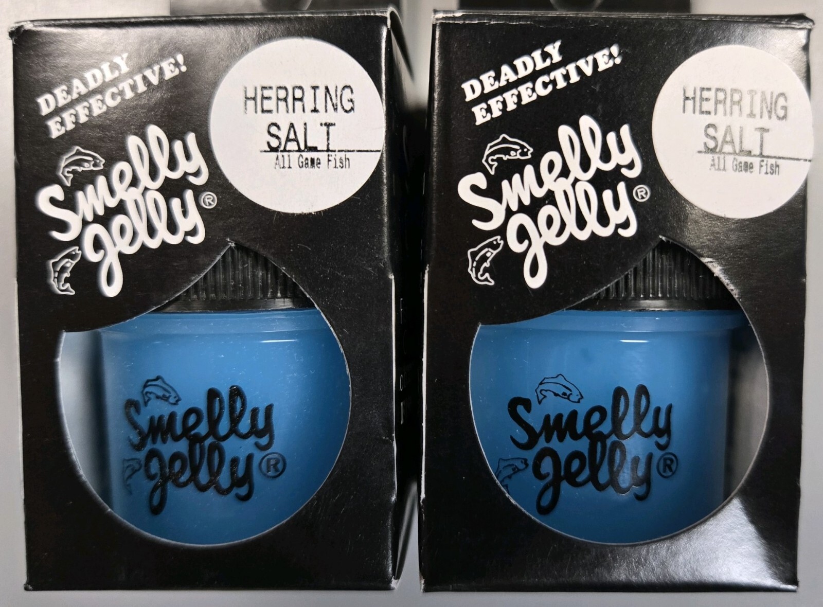 2-Smelly Jelly Pro ALL GAMEFISH Herring Salt Fish Attractant Scent , 1-Ounce