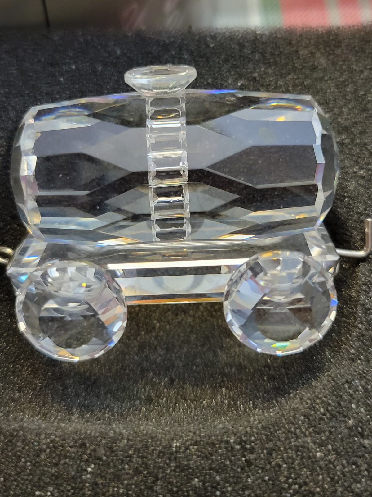 Swarovski Figurine 215170 Train Tank Car 5cm. Excellent Condition Original Box