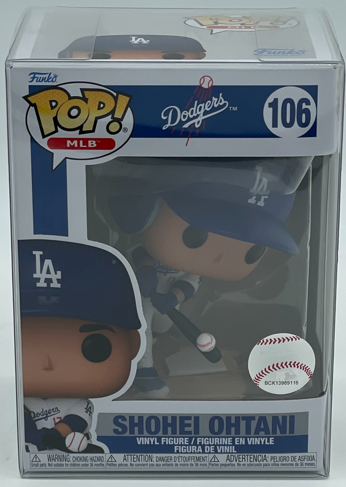 Funko Pop! MLB Shohei Ohtani #106 LA Dodgers W/Protector - IN STOCK/ON HAND RTS
