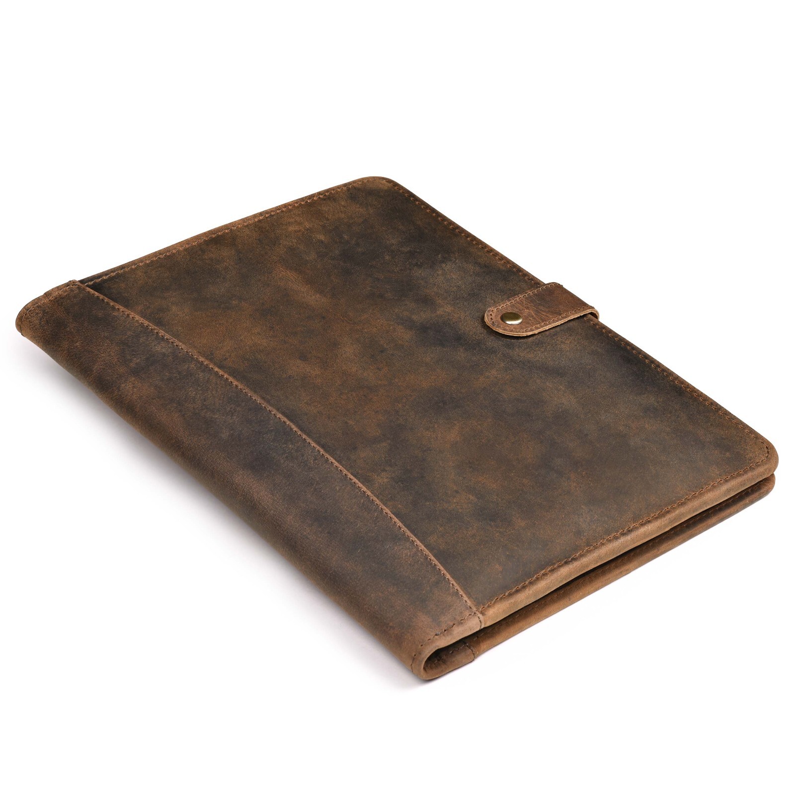 Leather Portfolio Organizer - Professional Business Padfolio for Men & Women
