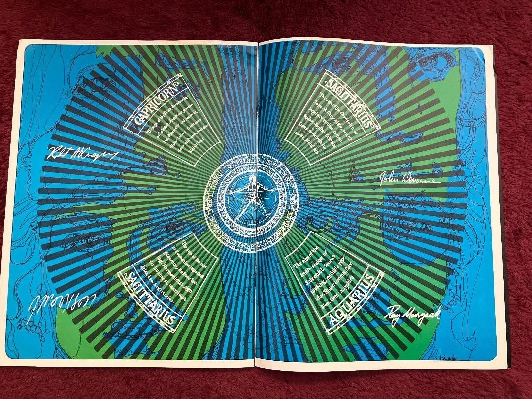 The Doors Jim Morrison Asbury Park Ticket Stub & Program August 31, 1968 Rare