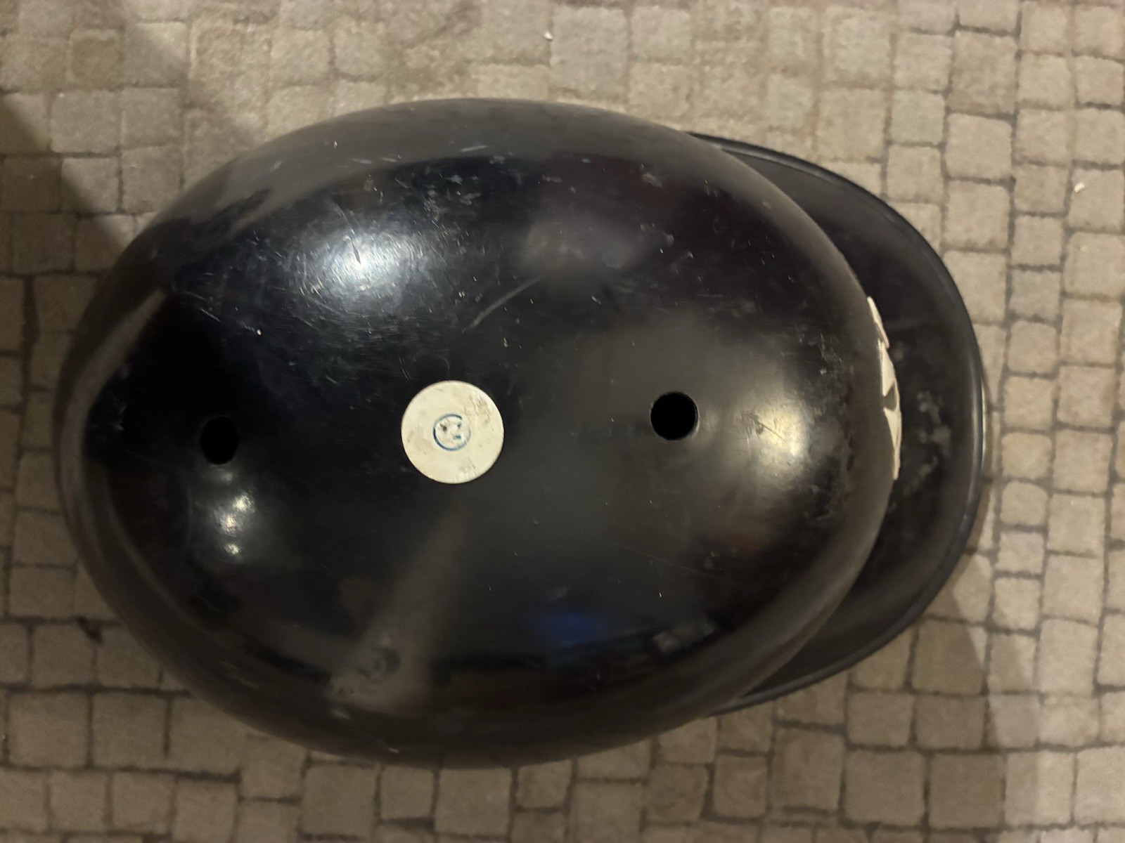 NEW YORK YANKEES 2007 Game Used Catcher's Helmet Size 7.5 Steiner Authentic