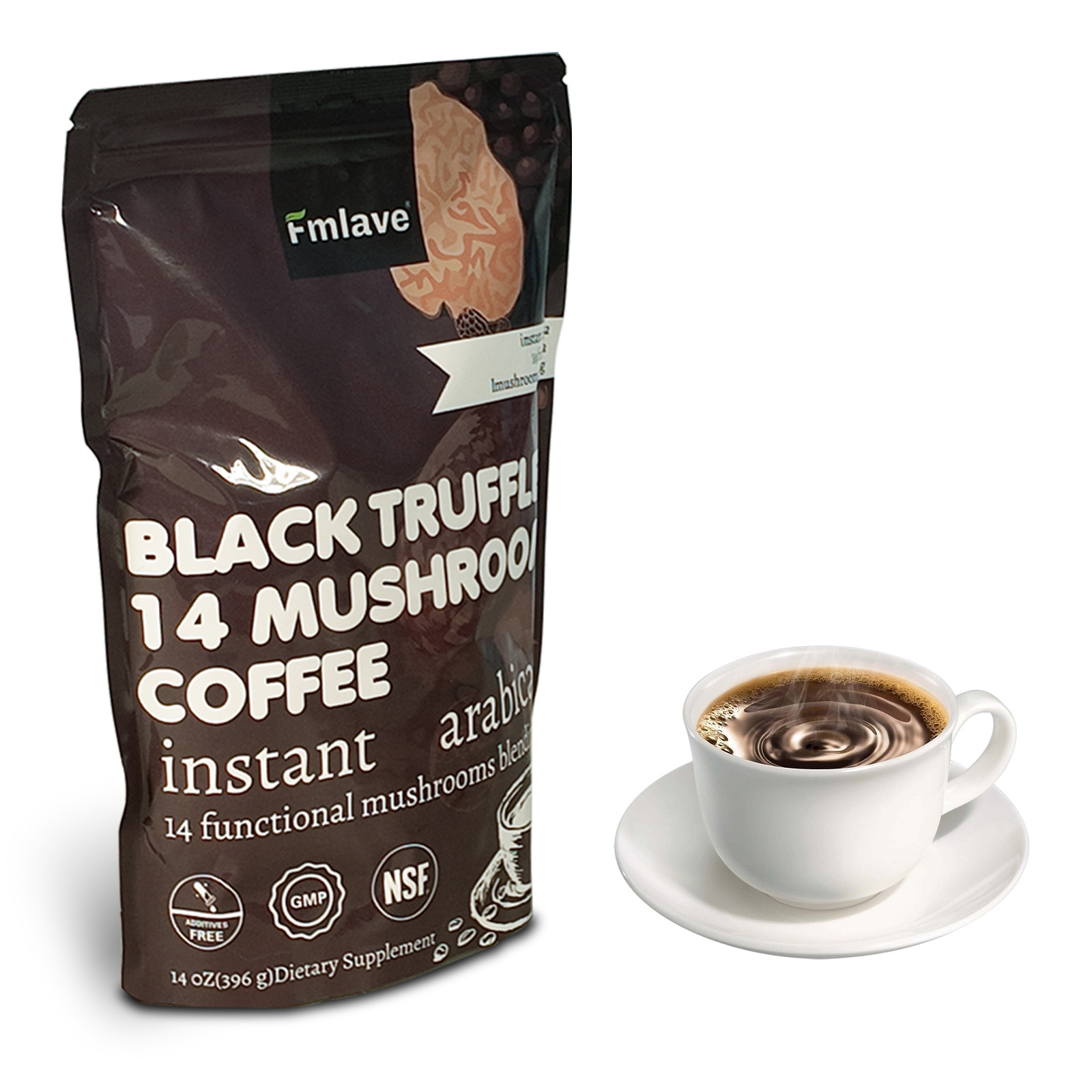 2 Pack Mushroom Coffee 100% Authentic USA FREE SHIPPING Organic 396g Per pack