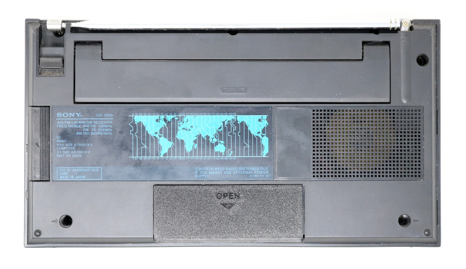 Sony ICF-2010 / ICF-2001D Battery Cover / Door / Lid / Hatch. 3D Printed