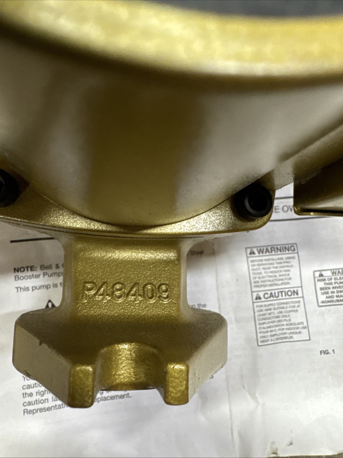 103252LF Bell & Gossett NBF-22 Circulator Pump 115V/60