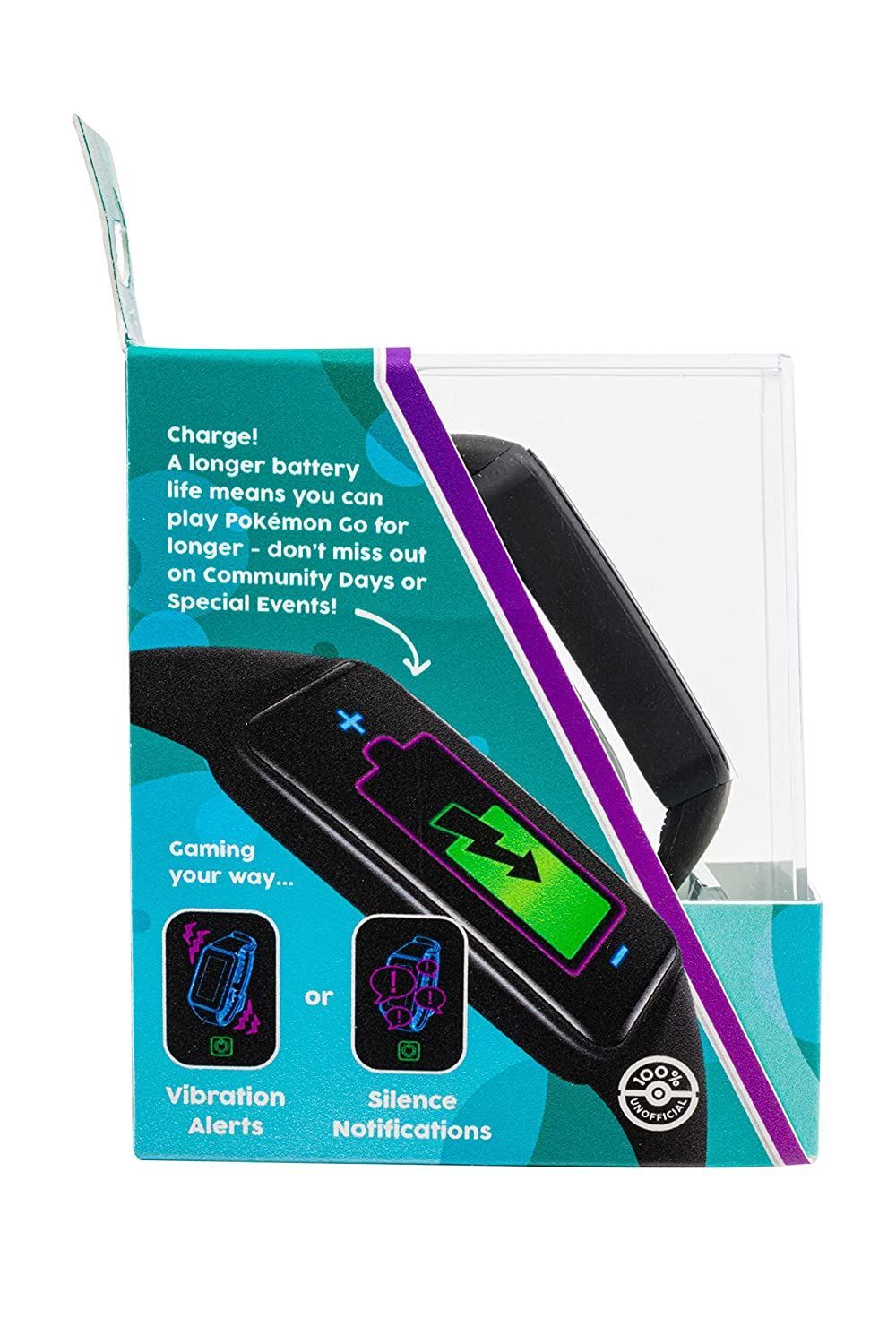 Datel Pokemon GO-TCHA Generation Wristband For Pokemon Go - iPhone & Android