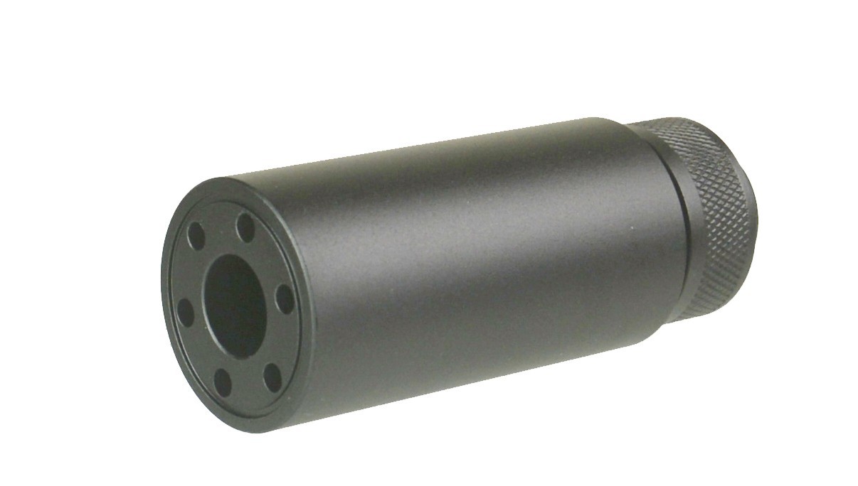 5/8x24 Thread 3.2 inch Compensator For 6.5Creedmoor Low Concussion Muzzle Brake