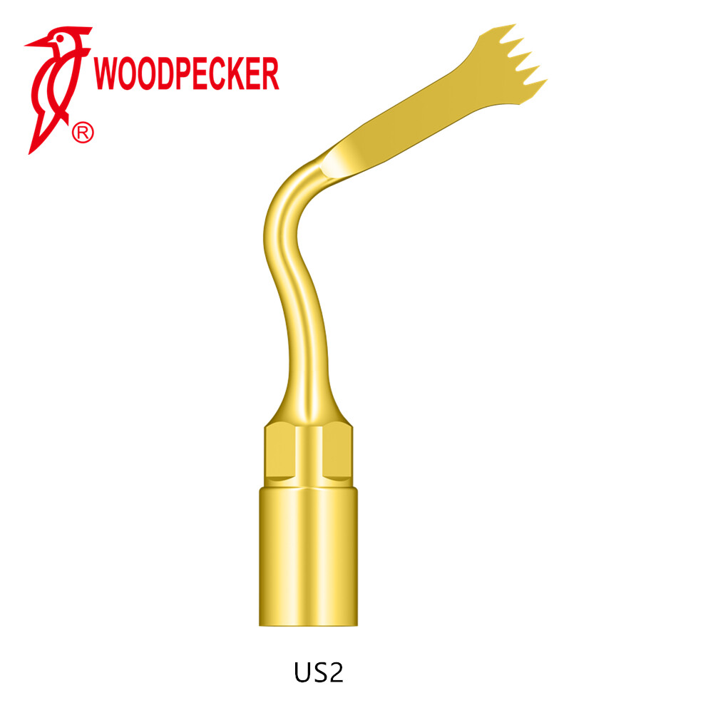 Dental Piezo Scaler Ultrasonic Bone Surgery U Tips Fit NSK Woodpecker US-II LED