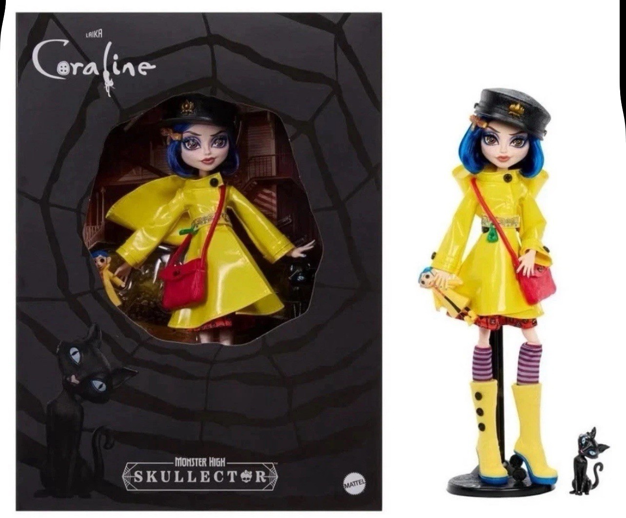 Monster High Skullector Coraline Doll 2026 Mattel Limited Edition ✨🕸️ (PRESALE)