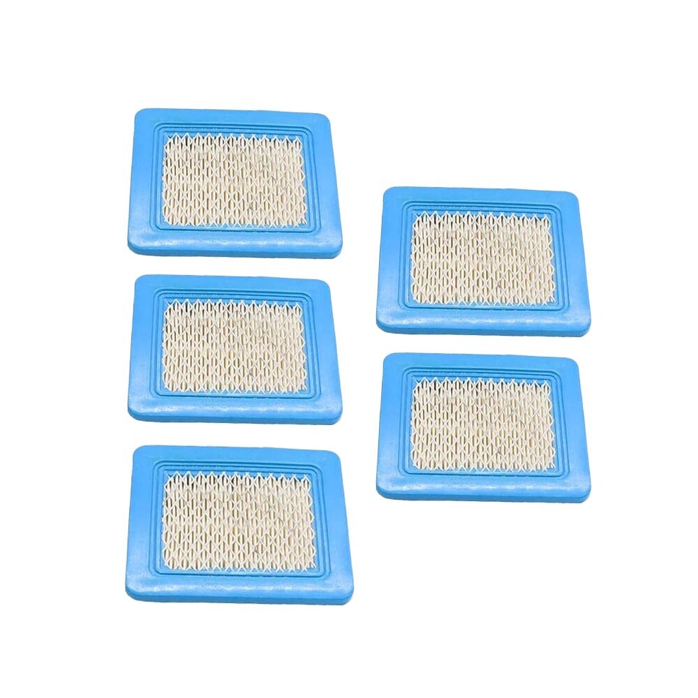 5PCS Air Filters Lawn Mower Filters For Briggs Stratton 491588 491588S 399959