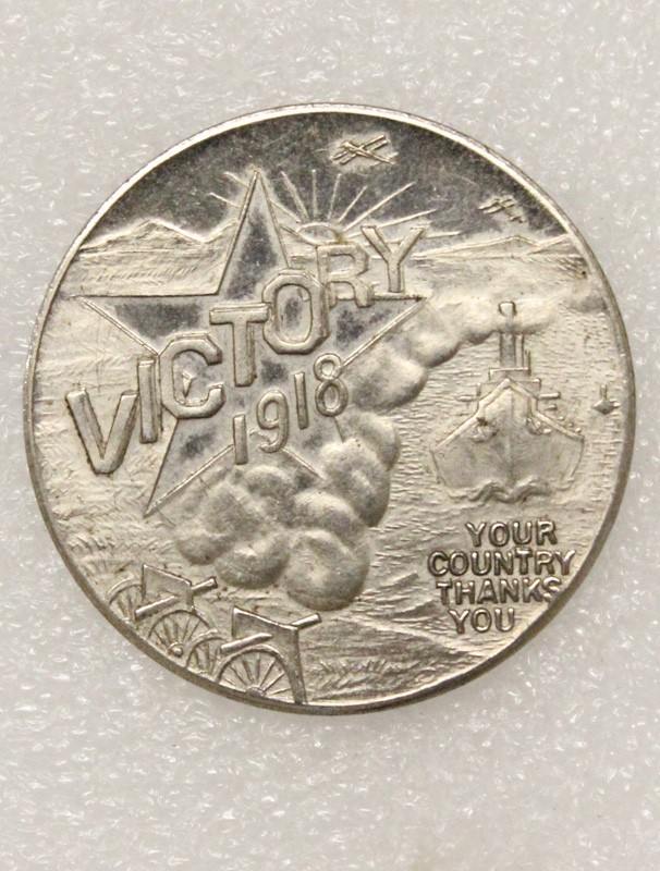 WWI Brill Brothers Clothes "Victory 1918" Token