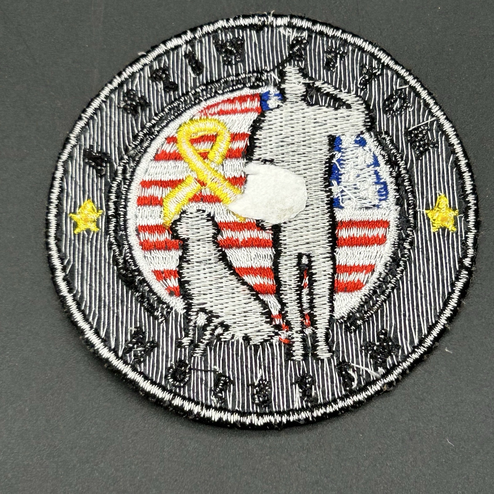 MUTTS WITH A MISSION Embroidered Patch 2.78” Sew On Service Dogs Military USA