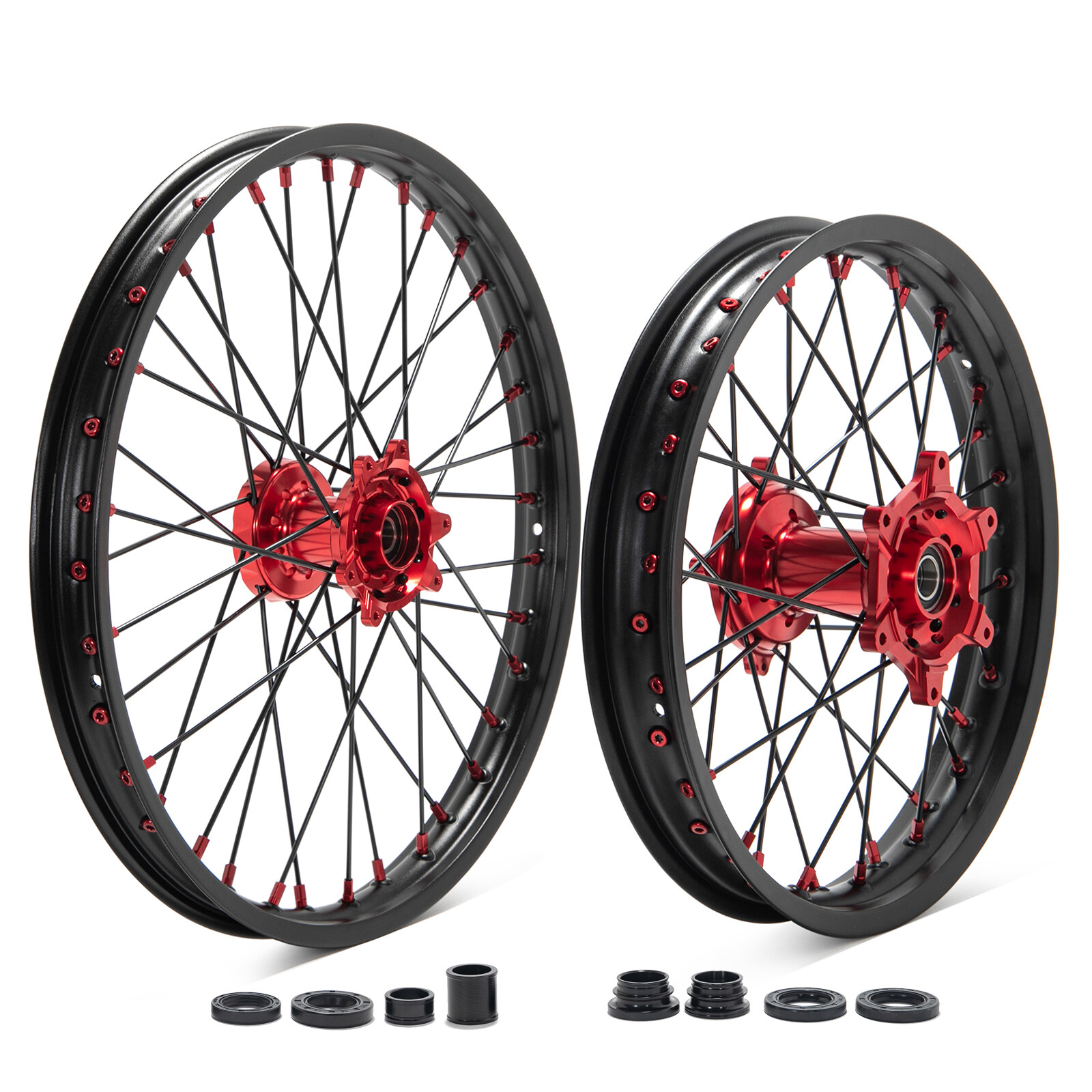CRF450RX 21" Front 18" Rear Wheel Set for Honda CRF250R CRF450R 14-25 CRF250RX