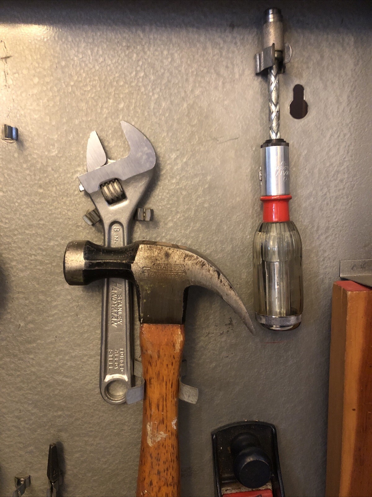 VTG Stanley Handyman Better Home Tool Cabinet H895 Tools Metal Case (FREE S&H)