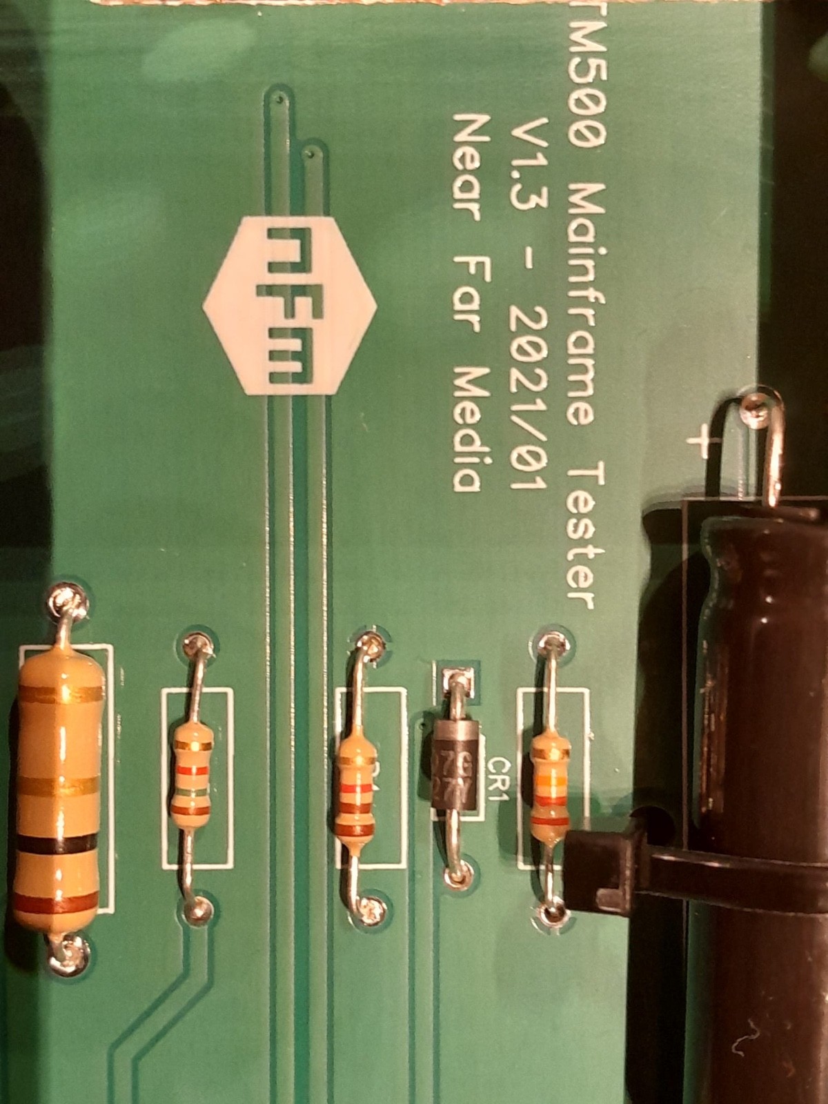 Tektronix TM500 mainframe-tester (067-1201-99) designed by NFM: new plug-in