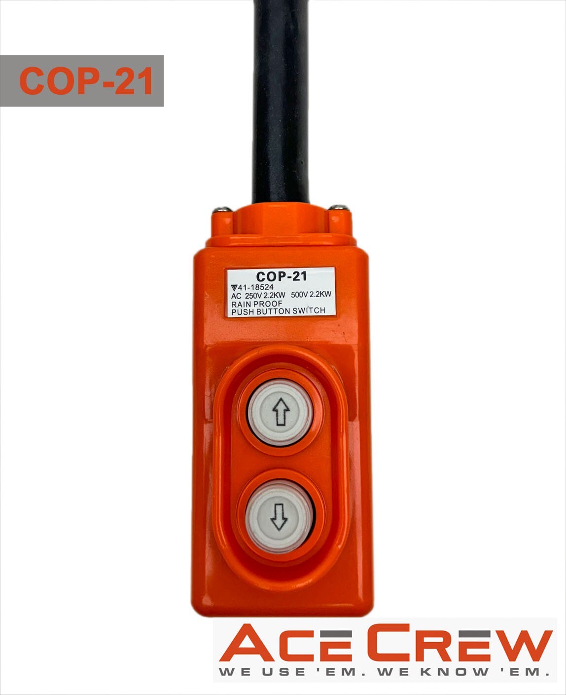 Hoist Crane Switch COB 21 Forward  & Reverse, Up & Down, 500 Volt up to 3HP