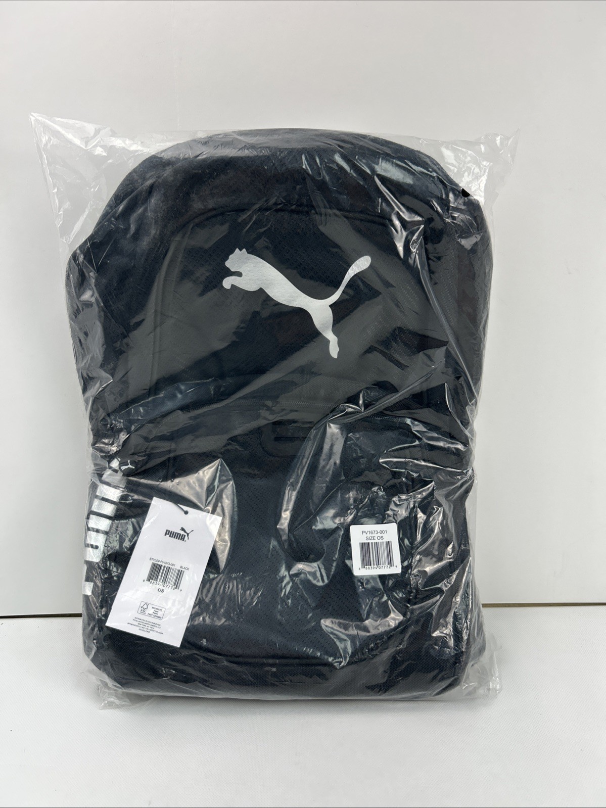 NWT PUMA EVERCAT CONTENDER 3.0 BACKPACK Black OS Laptop & Water Bottle Pockets