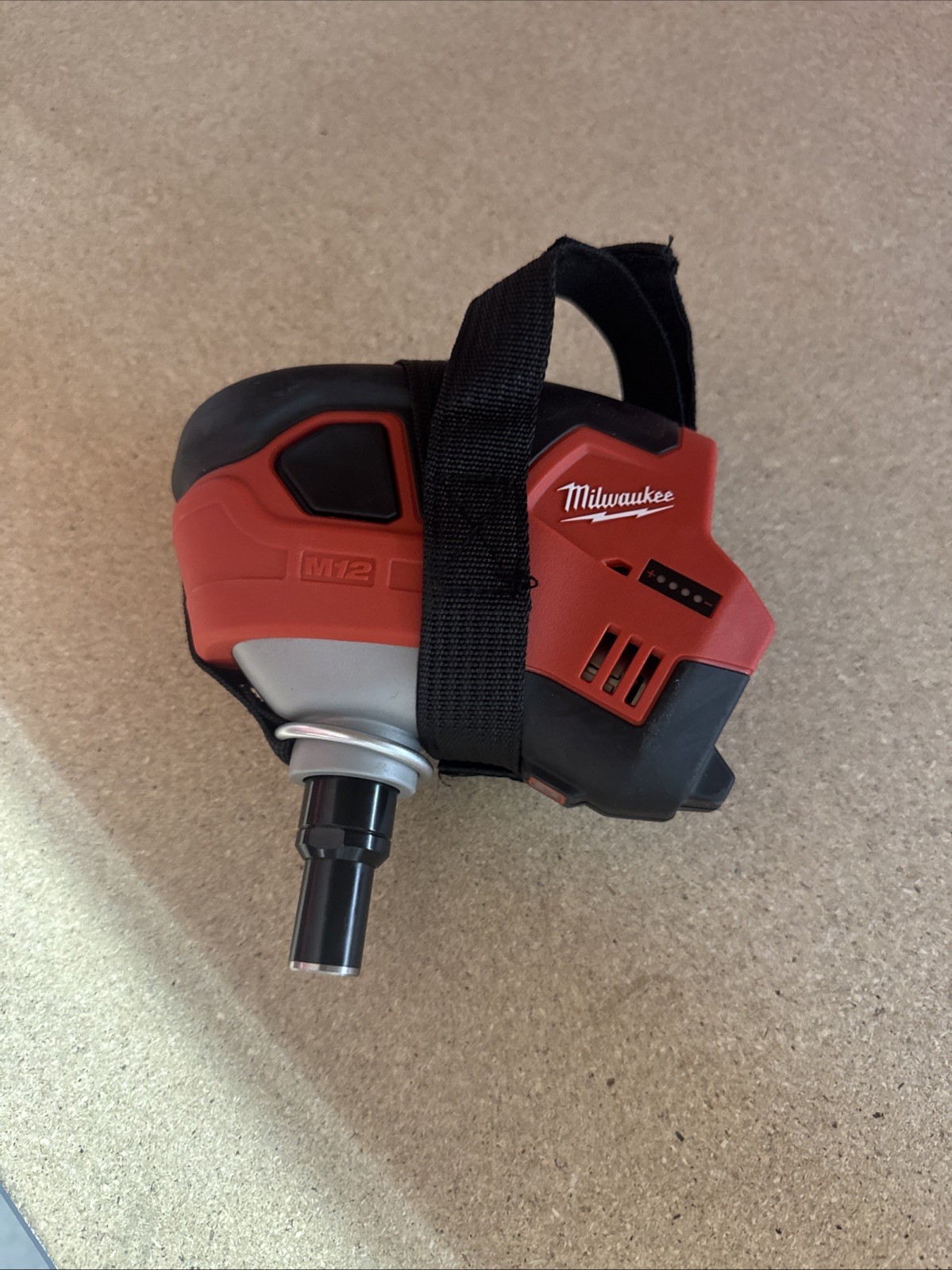 Milwaukee 2458-20 M12 12V Palm Nailer Tool - Red