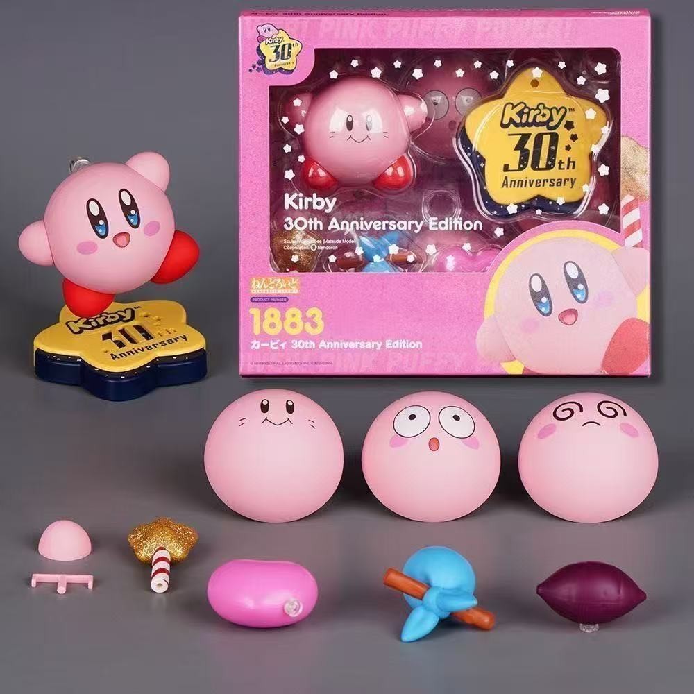 Kirby 30th Anniversary #1883 Magnetic Chibi Nendoroid - 10cm Posable PVC Figure