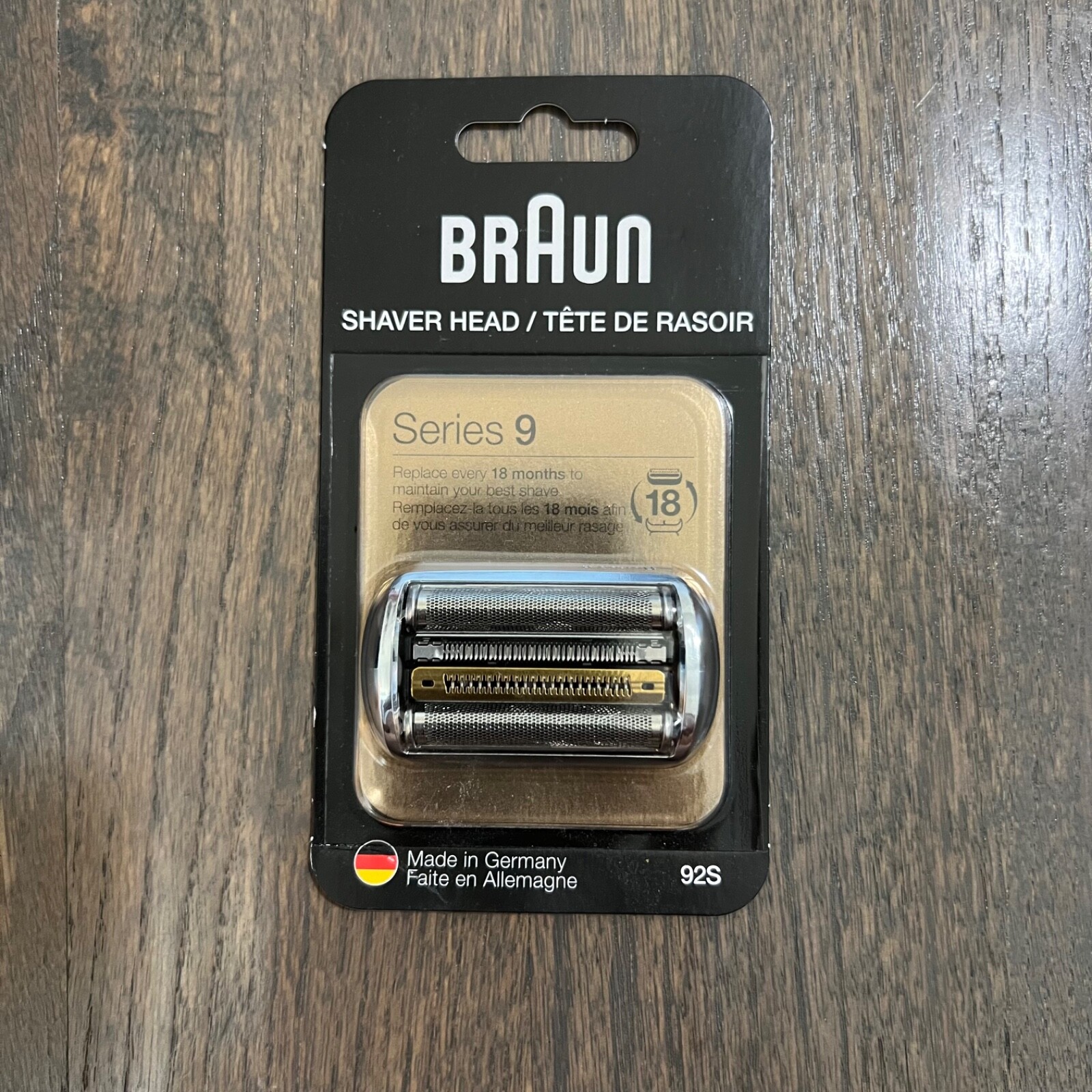 Braun Authentic Shaver Replacement Head, Series 9, 92S