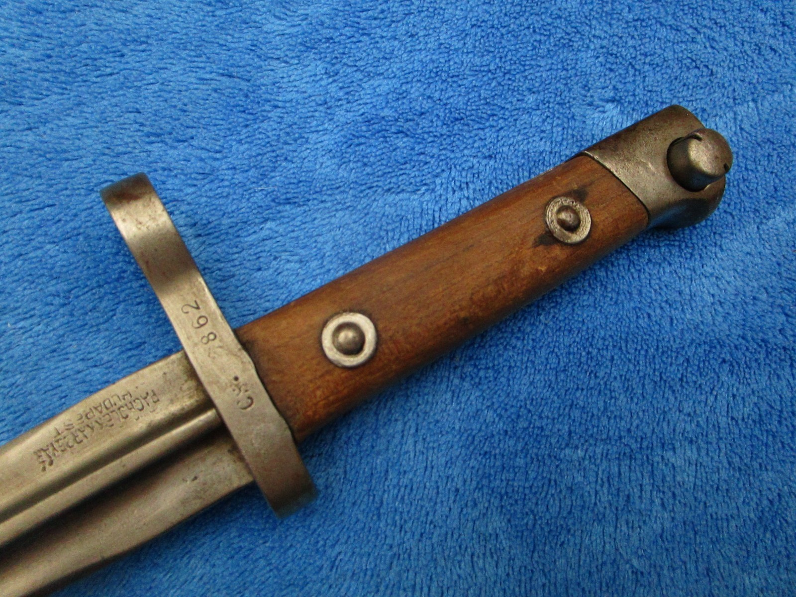 VERY RARE ORIGINAL VINTAGE M1895 HUNGARIAN GENDARMERIE BAYO MADE IN BUDAPEST