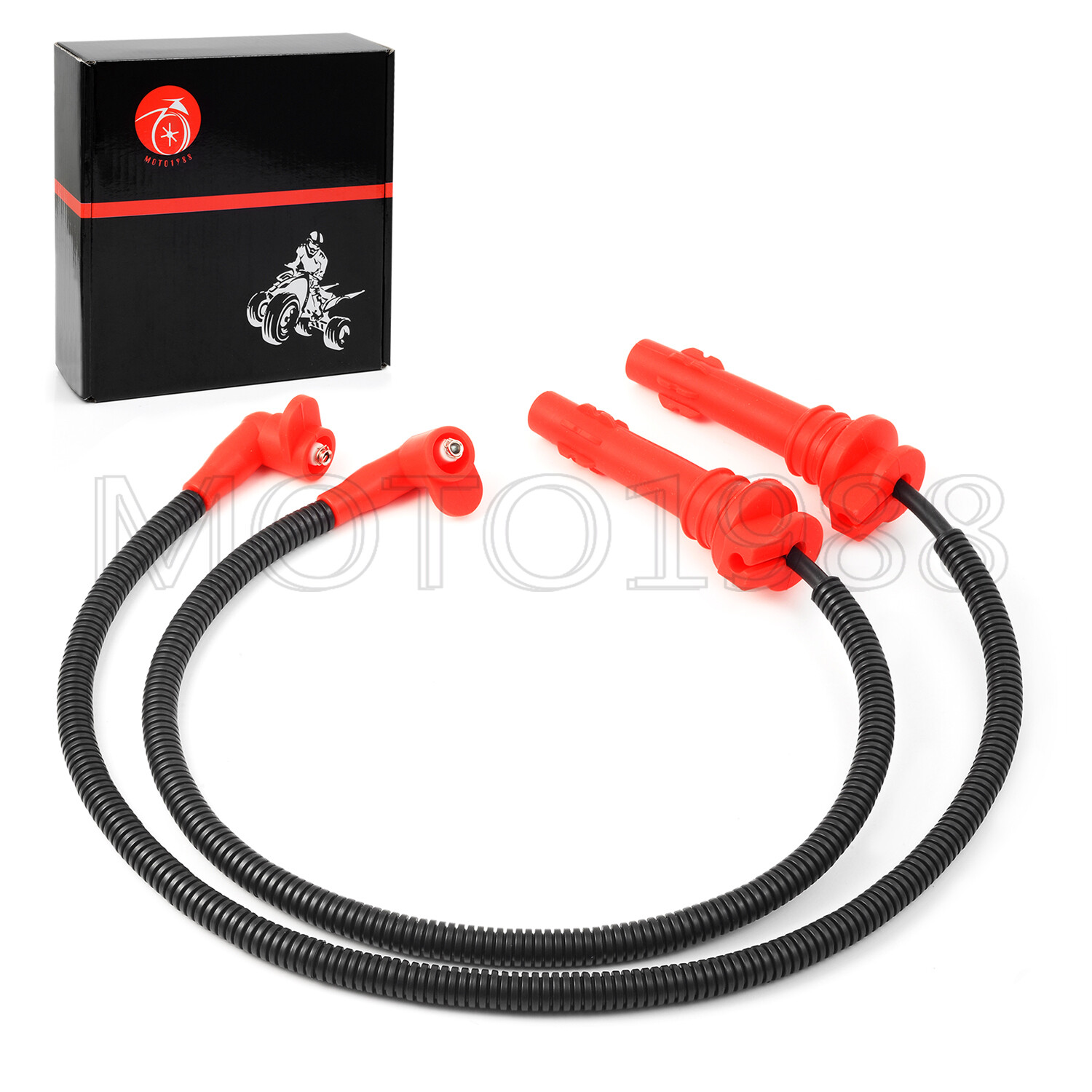 Spark plug & Wire Cap Assy for Polaris RZR XP 4 900 2011 2012 2013 2014 4012991