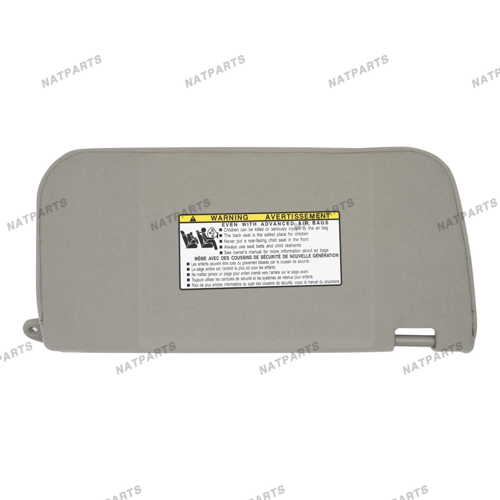 Left Driver Side Sun Visor Fits for Nissan Frontier Xterra 1998-2004 96401-7Z803