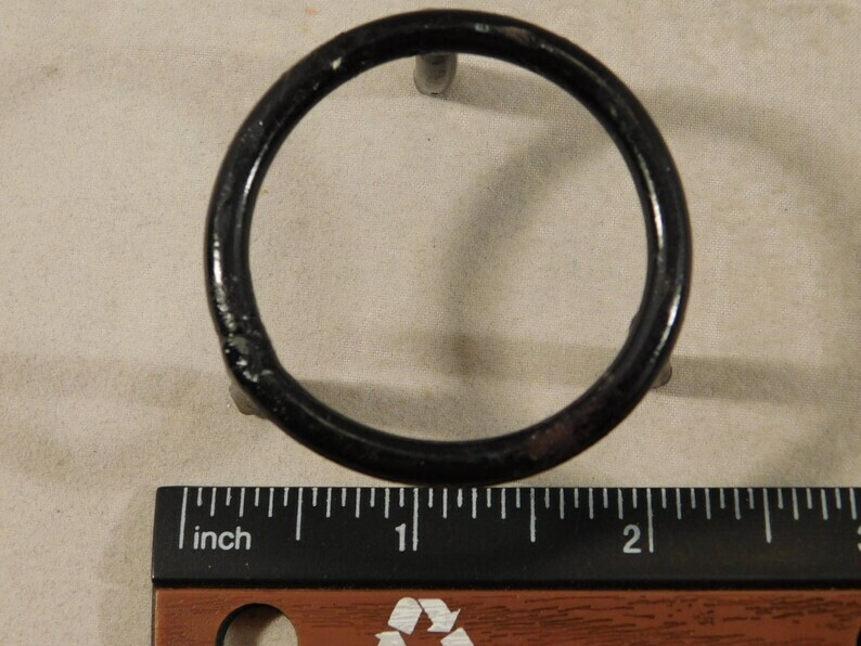 Sphere Display Stand Medium Size Black Metal Short