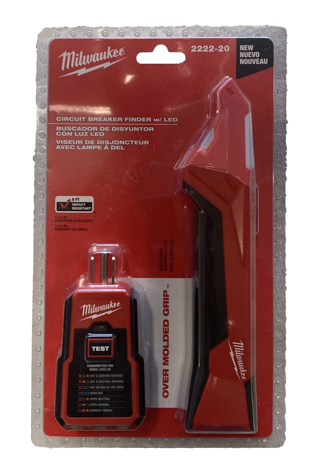 New Milwaukee 2222-20 Circuit Breaker Finder w/ LED