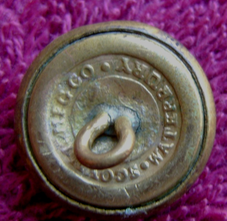 (4) NON DUG CIVIL WAR FEDERAL EAGLE COAT SIZE BUTTONS