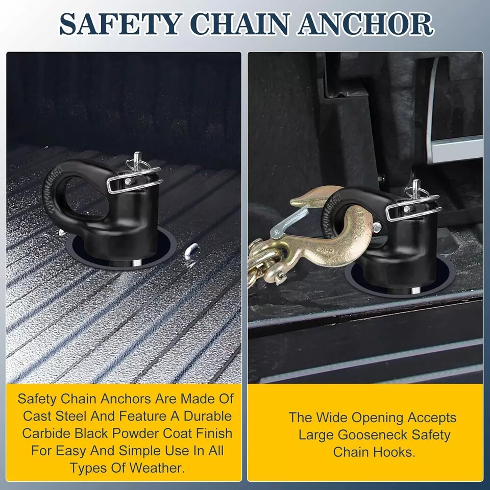 New Puck System Gooseneck Hitch Kit 60639 For Chevrolet Ford GMC Nissan 6.6L