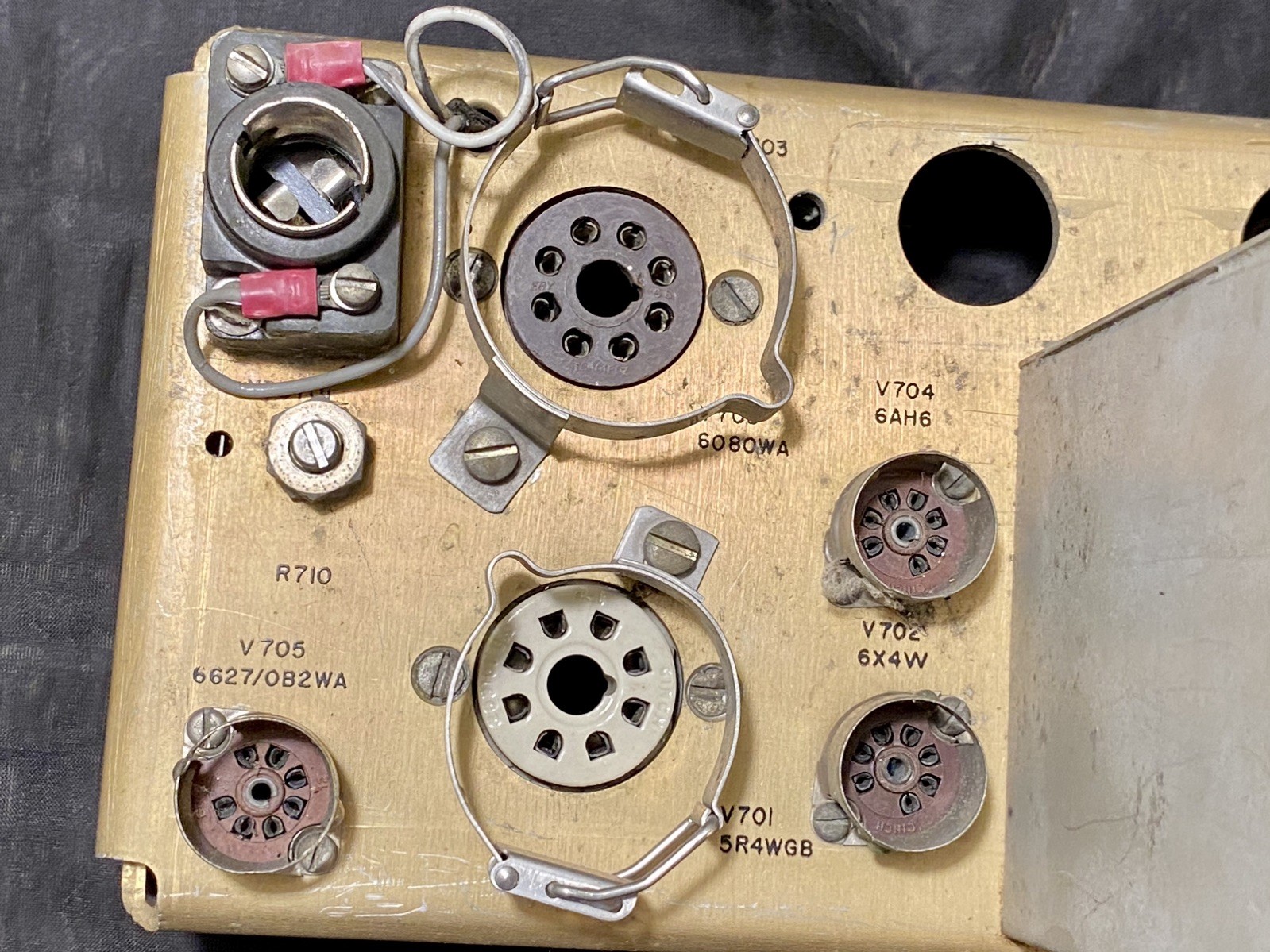 Original antique audiophile 3 piece transformer made in USA #0200