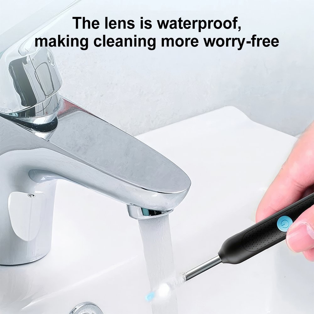 WIreless Ear Wax Removal Tool Camera WiFi Visual Ear Pick Rechargeable Endoscope