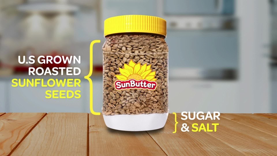 SunButter Original Sunflower Seed Butter 16 oz Jar