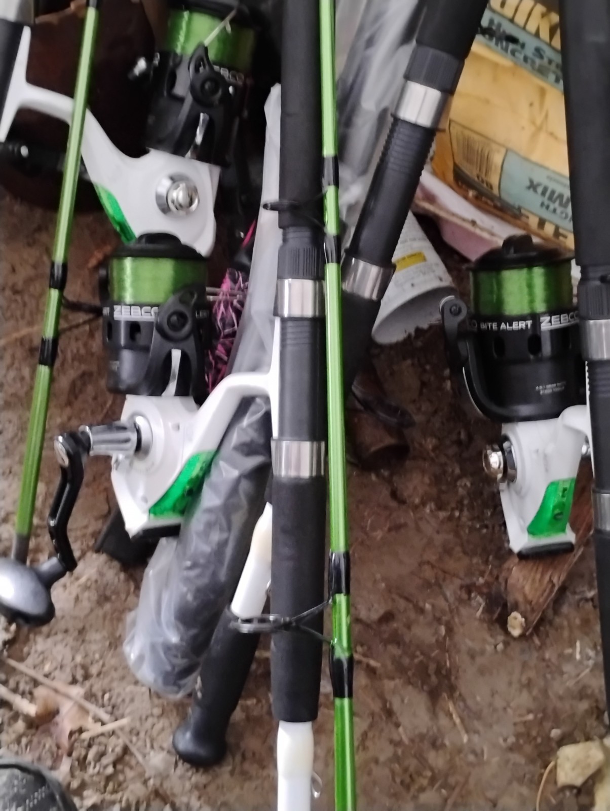 zebco bite alert combo new