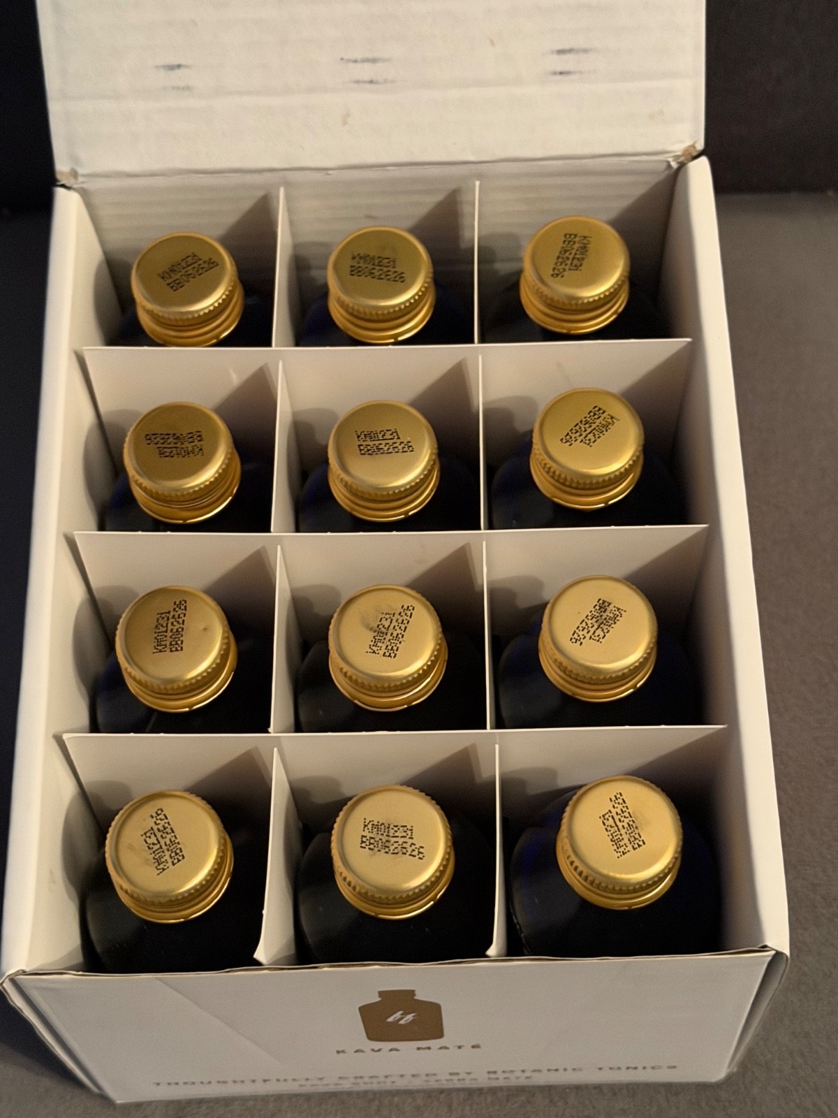 Feel Free Kava Maté 12-Pack 2oz Bottles by Botanic Tonics Exp 06/26 NEW