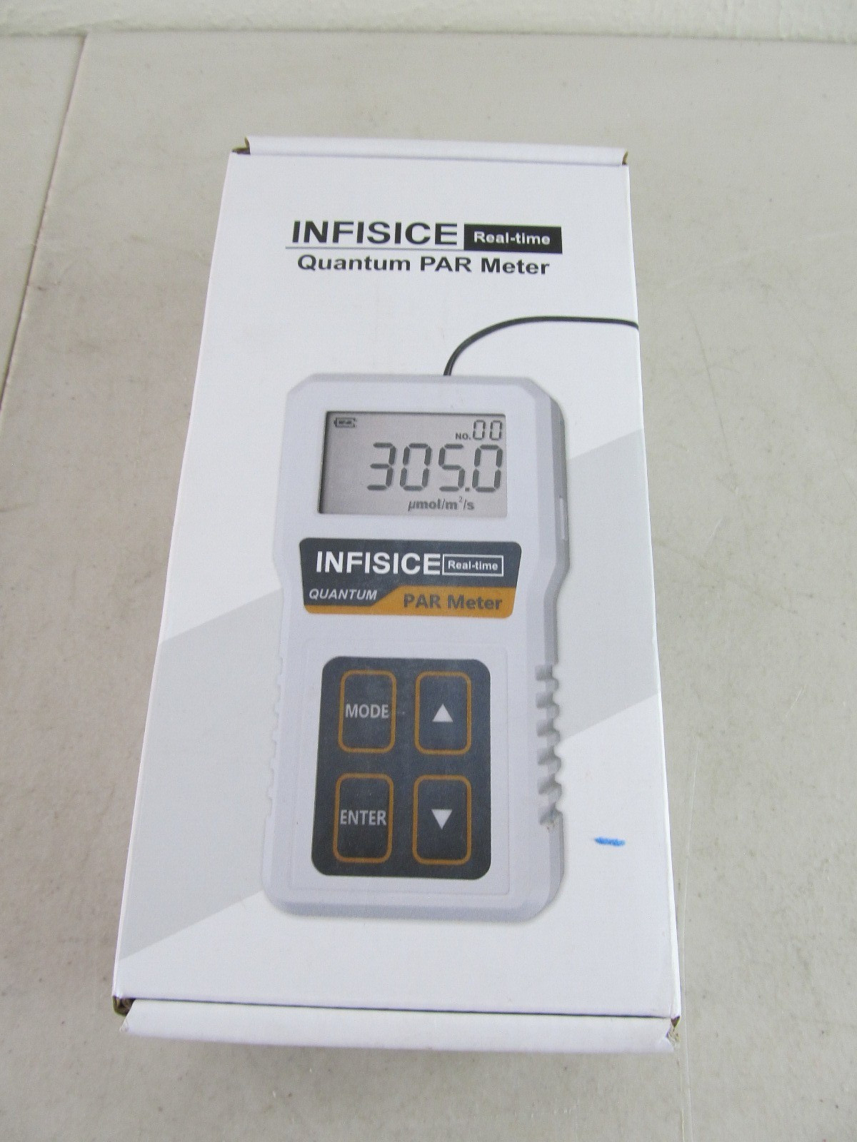 Quantum PAR Meter - High precision, Grow light meter, Indoor Meter New in Box