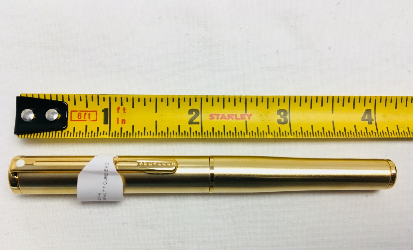 Sheaffer Agio COMPACT Brushed 22K Gold Plate "M Nib" Fountain Pen