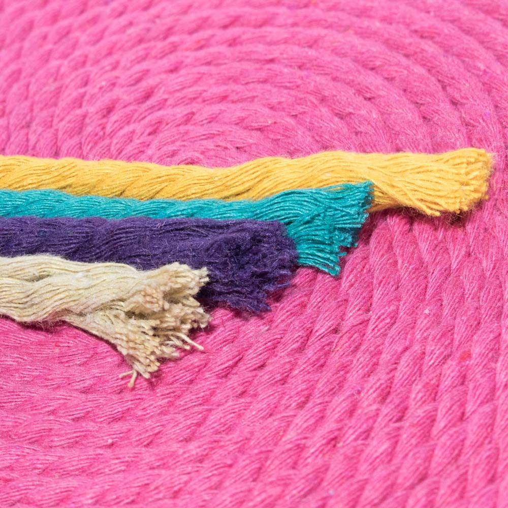 Premium Super Soft Colored Twisted Cotton Rope - 1/2" Diameter, Multiple Lengths