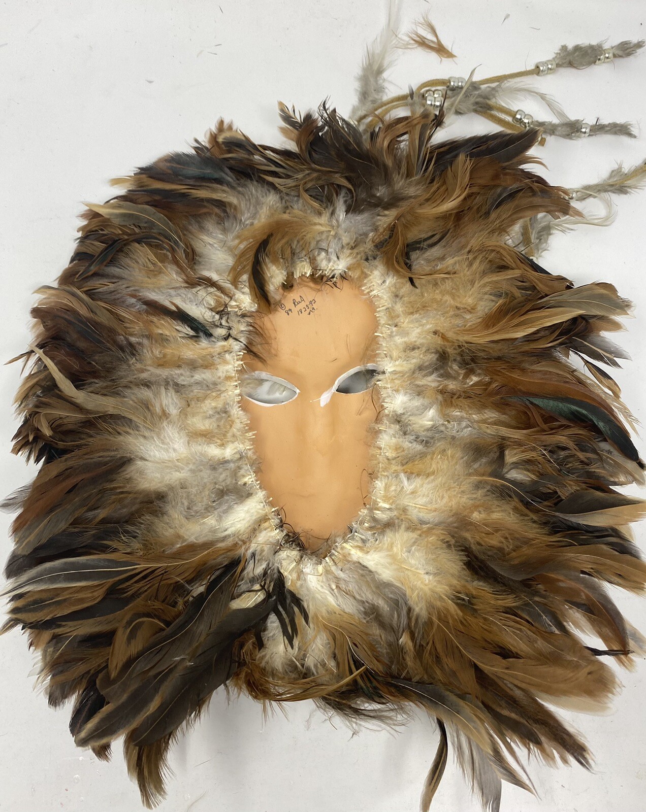 Vintage RW Adamson 1989 Arts Shaman's Medicine Mask Wall Art The Eternal Signed