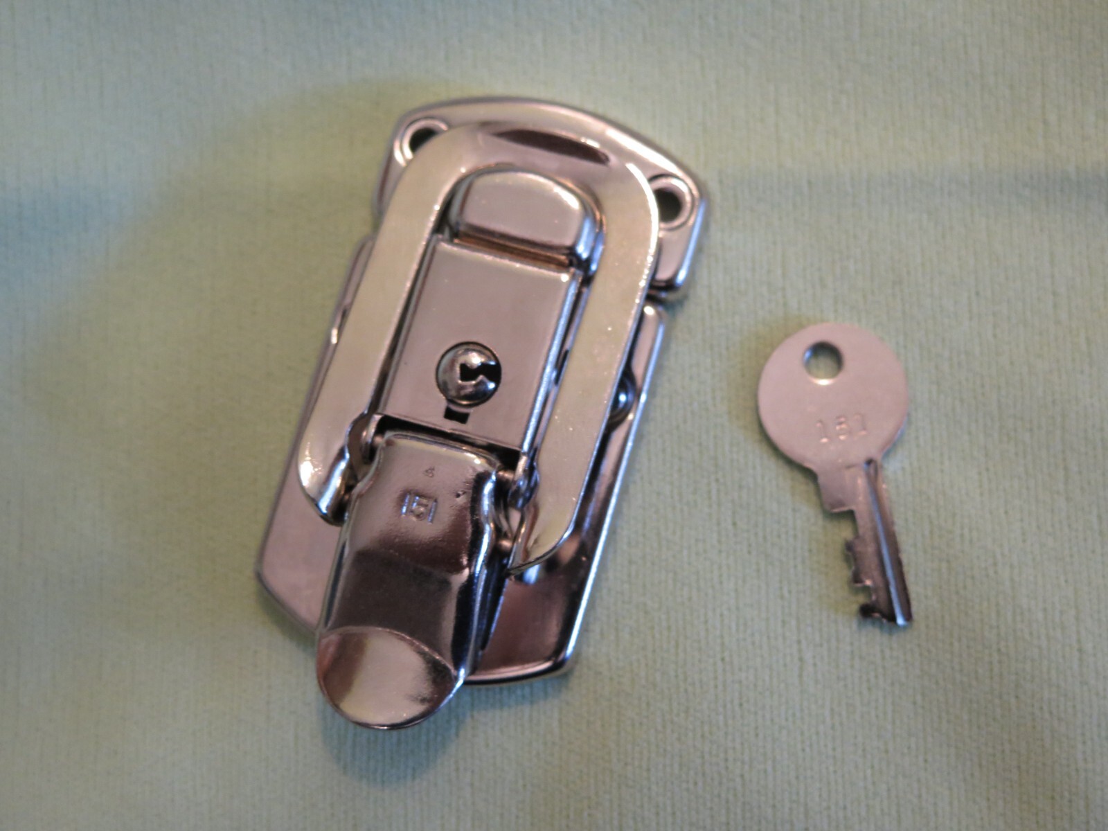 Vintage NOS 3" USA Excelsior latch for tool box Remline Gerstner machinist chest