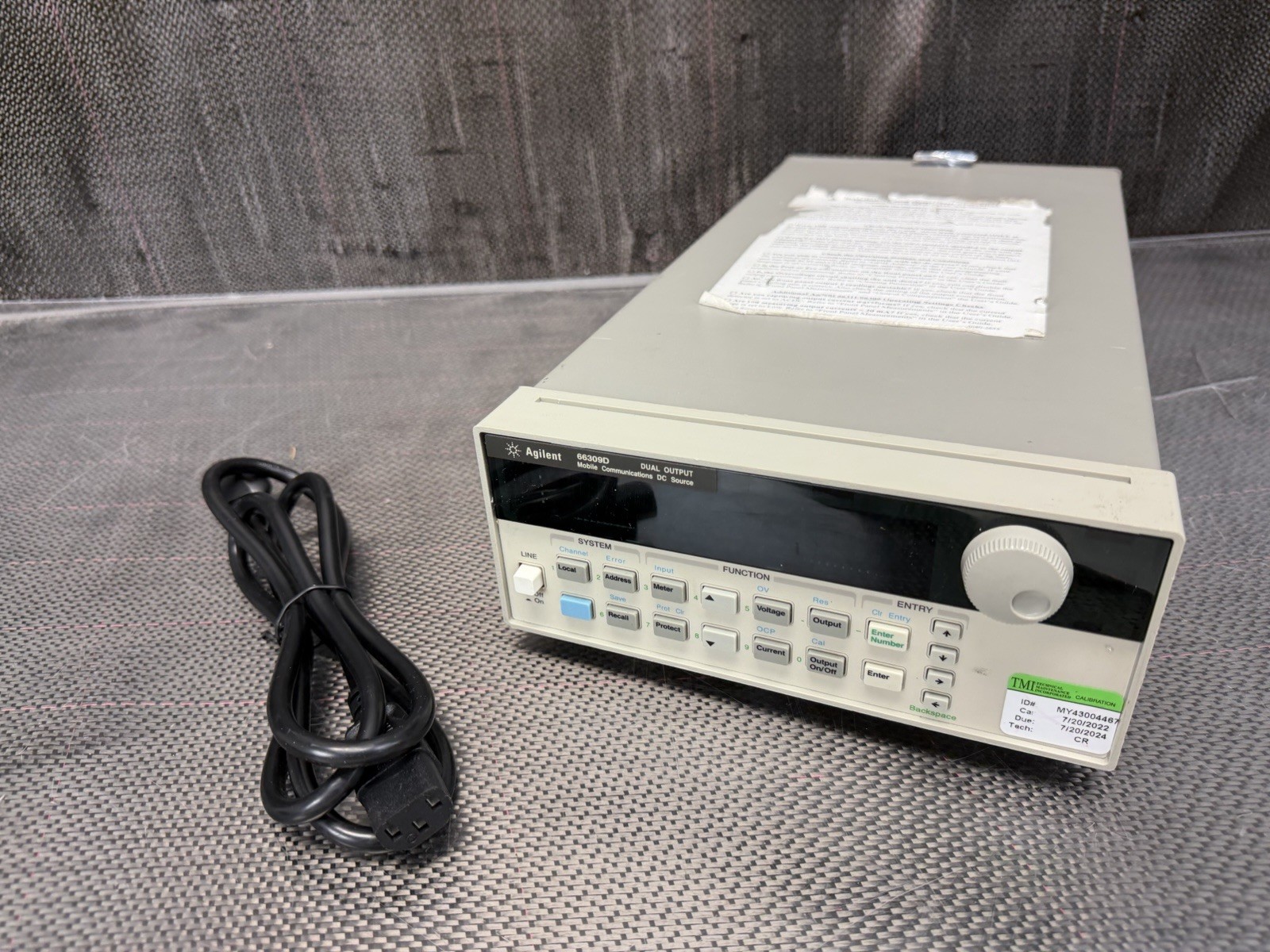 HP Agilent 66309D Dual Output DC Guaranteed Very Good Condition ShipFast