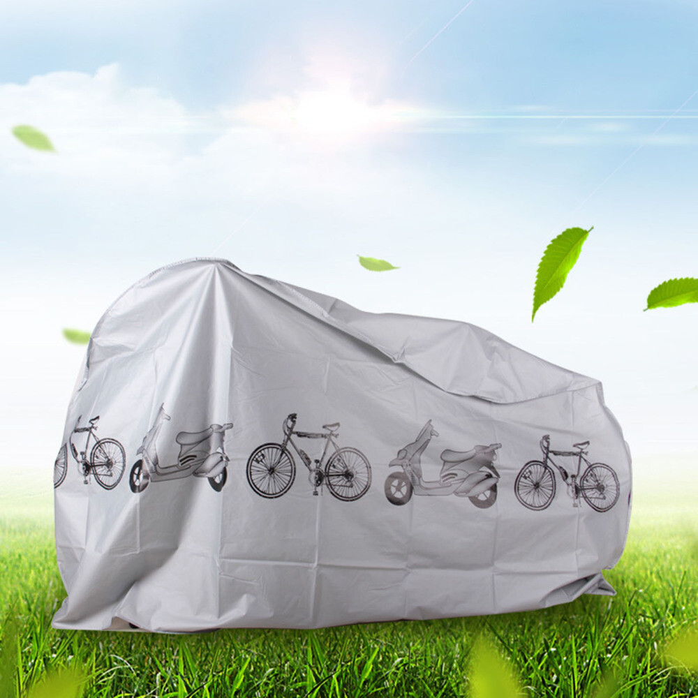 Large Waterproof Bicycle Cover Outdoor Rain Sun Dustproof UV Protector For Bike