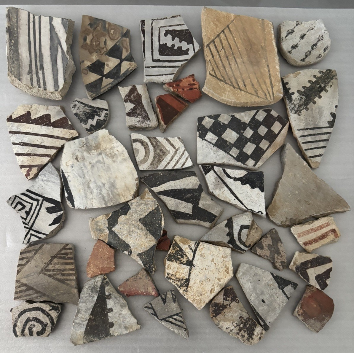 Ancient Anasazi Native American Pottery Shards Arizona L10-G FREE SHIP