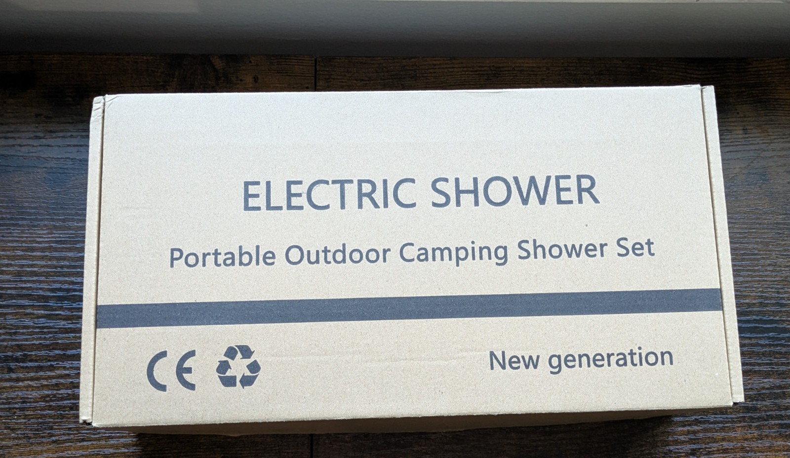 Portable Camping Outdoor Shower New In Box Opened for Photos Read Description